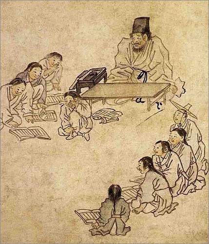 서당도 - 단원 김홍도